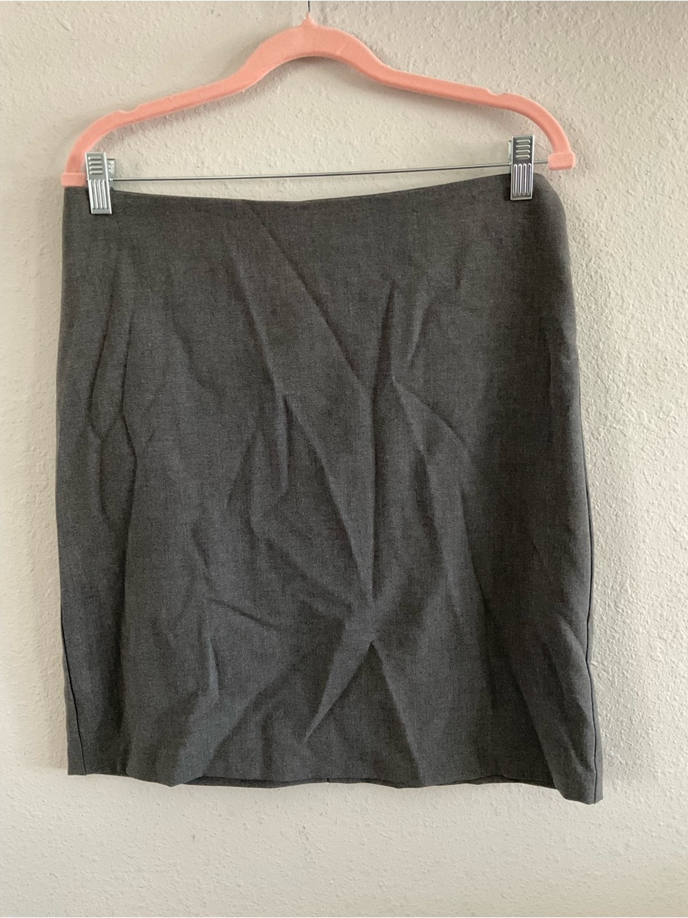 Only Charcoal Gray Pencil Skirt